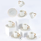 Tea / Espresso / American Coffee Set (12 Pieces) – Kufi – Variety of colors