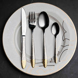 Cutlery Set - Silver Flatware Set (24 Pieces) – Saraya