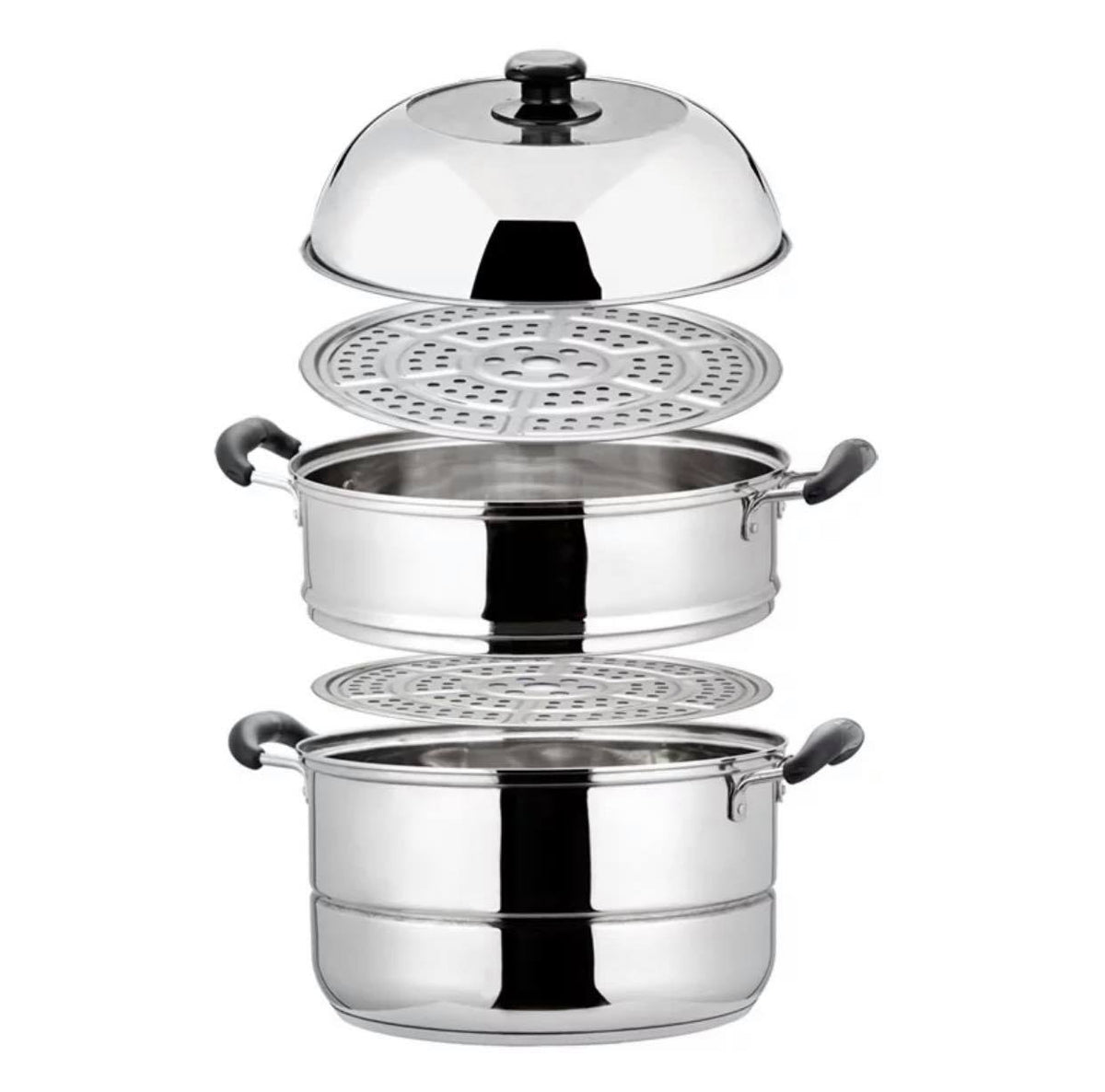 Carote thickened 304 stainless steel steamer household steamer 16/18/20CM