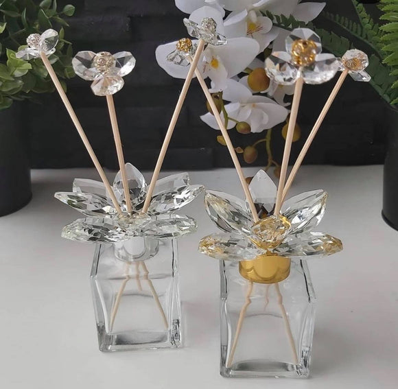 Crystal Reed Diffuser Bottle with Straws