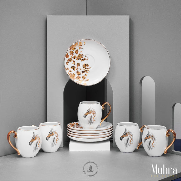 Tea / Espresso / American Coffee Set (12 Pieces) – Muhra – White