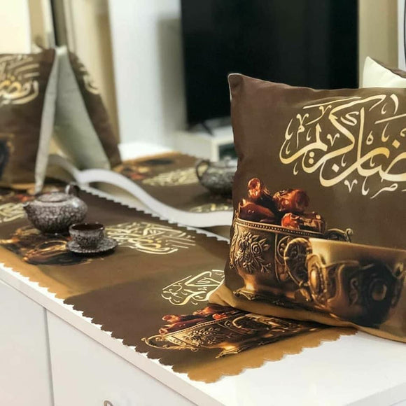 Ramadan set (2 pillow covers + runner)