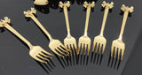 Spoons - Forks Sets ( 6 Pieces) – Gold
