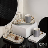 Turkish Coffee Set (6 Pieces) – Rumi – Variety of colors