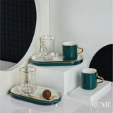 Turkish Coffee Set (6 Pieces) – Rumi – Variety of colors