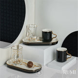 Turkish Coffee Set (6 Pieces) – Rumi – Variety of colors