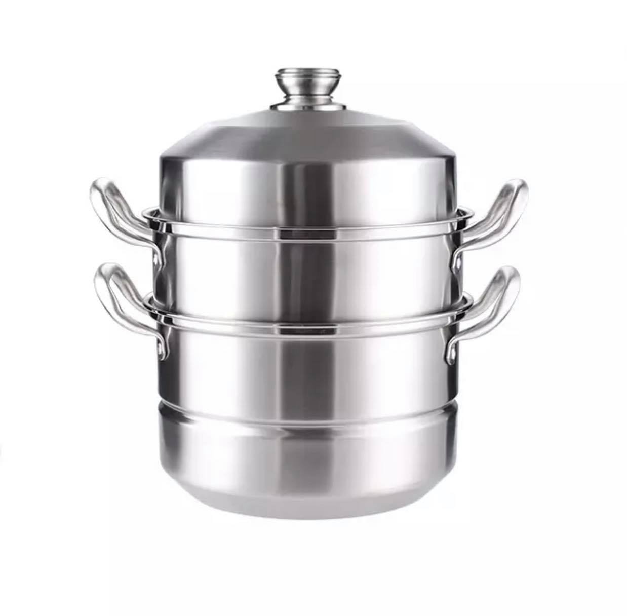 Wholesale YUTAI 304 stainless steel steamer pot 3 layers OEM/ODM