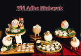 Eid al-Adha Decorations - Eid sweets serving platters
