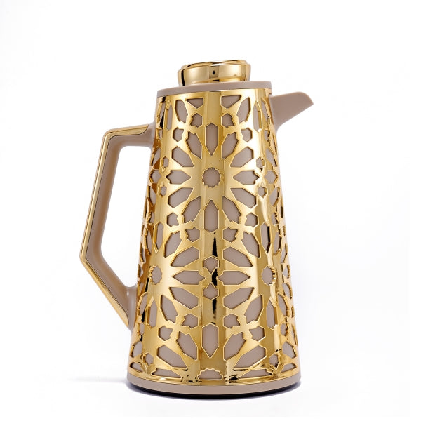 Vacuum Insulated Tea Flask with Traditional Art – DefiniTea